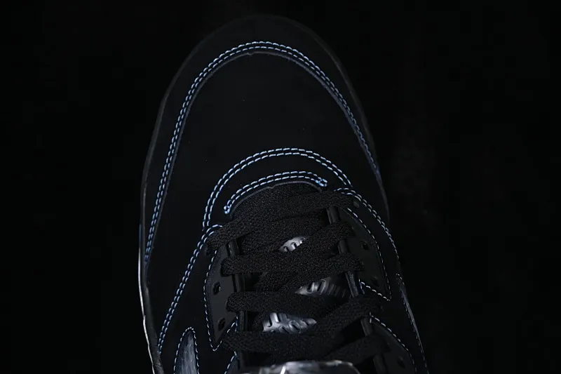 All categories Air Jordan Jordan series basketball shoes Air Jordan 5 GX foreign trade version Air Jordan 5 Retro "Black University Blue" AJ5 Joe 5 University Blue DD0587-008